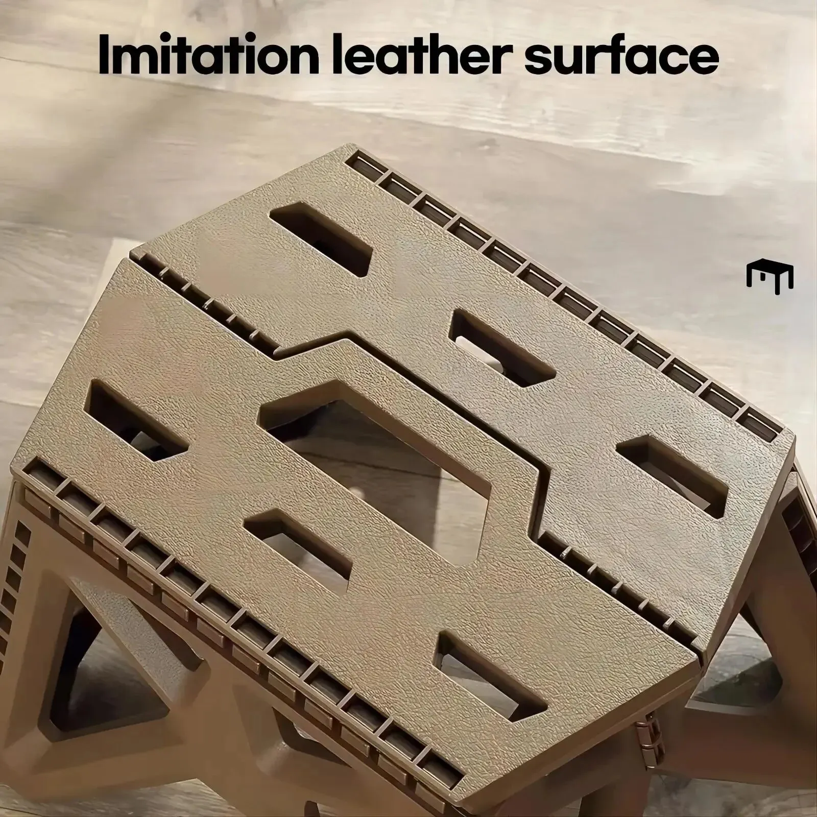 Taburete pequeño para exteriores, taburete plegable portátil de alta carga, silla pequeña duradera, taburete de pesca, taburete de playa, taburete de Camping, 1 ud.