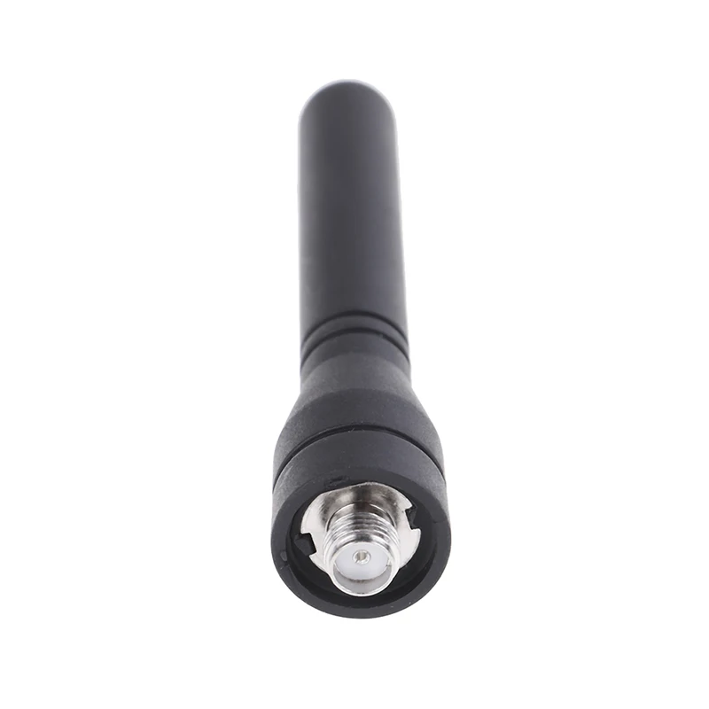 เสาอากาศ SMA-F อ่อนสั้น400-470MHz UHF อะไหล่วิทยุสื่อสาร Baofeng UV5R 888S 7.5cm