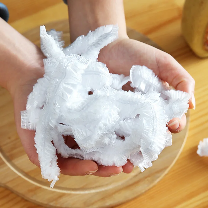 Copertura per alimenti usa e getta riutilizzabile Involucro di plastica Coperchi per alimenti elastici durevoli per ciotole Coperture per piastre elastiche per borsa per risparmiare cibo da cucina
