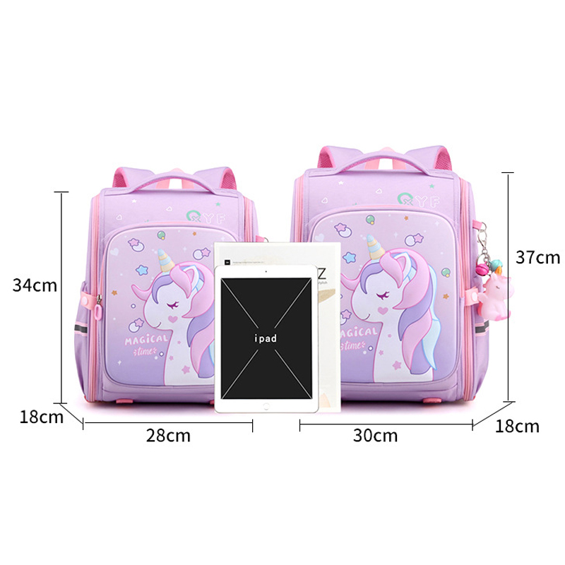 Neue Mädchen Schule Taschen Kind Rosa Einhorn Druck Rucksäcke Kindergarten Student Nette Mädchen kinder Schul Wasserdicht Kind
