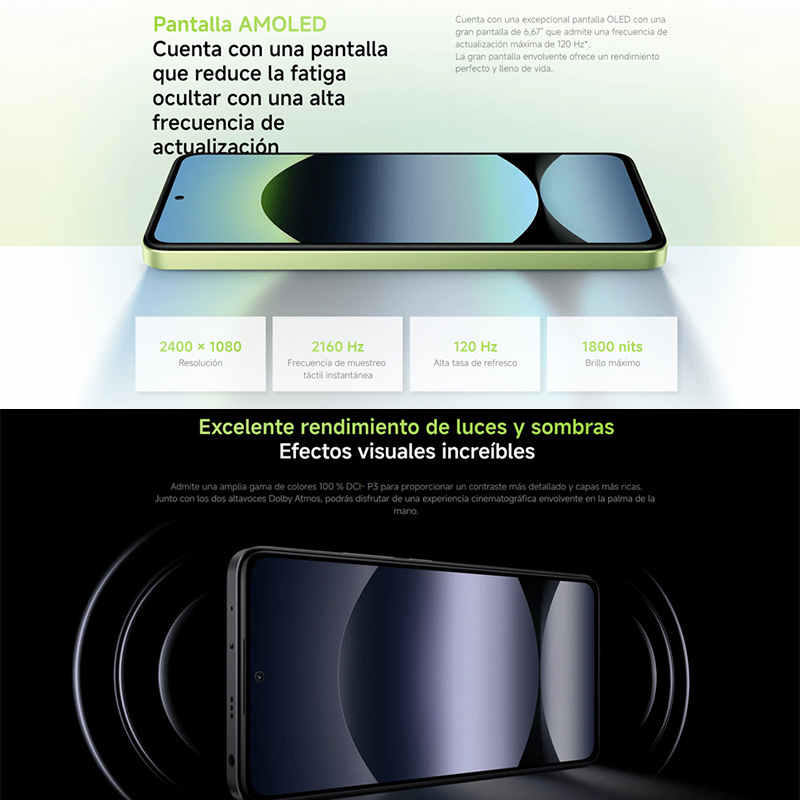 【Estreno mundial】Versión global Xiaomi Redmi Note 14 MediaTek Helio G99-Ultra Cámara AI de 108 MP Pantalla AMOLED de 5500 mAh y 6,67" y 120 Hz