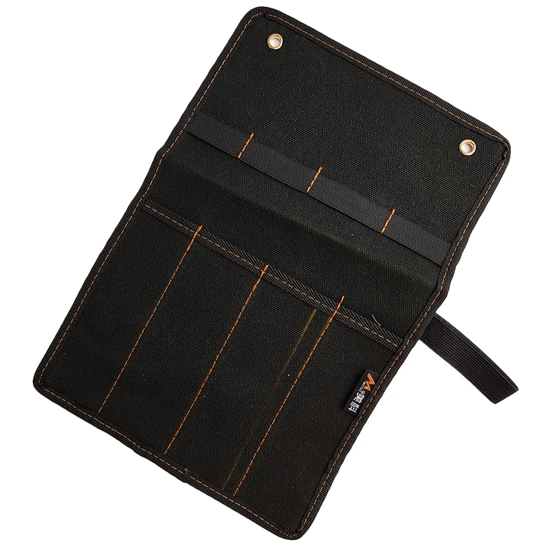 Đục Xách Canvas Dụng Cụ Bỏ Túi Cuộn Giá Đỡ Cờ Lê Túi 4 Túi Nhà Tổ Chức Cho Dao Búa Gouges Thợ Mộc