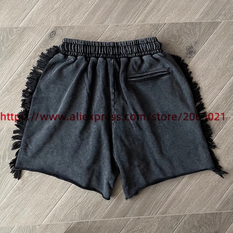 Quasten Billionaire BLACKOUT BILL NET Shorts Männer Frauen 1:1 Beste Qualität Mesh Kordelzug Reithose
