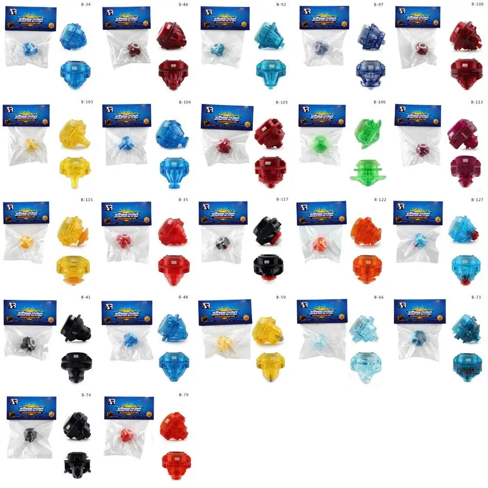 Non-repeating Spinning Top Drivers Random Color Spinning Toys Gyro Drivers Bottom Bey Blayblade Plastic Burst Tip Driver