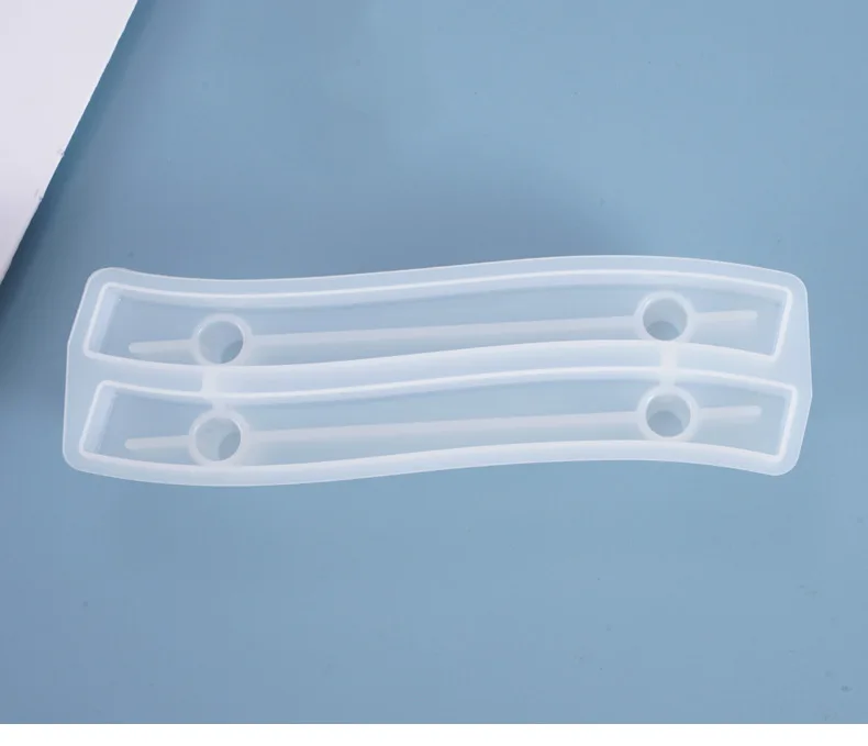TỰ LÀM Khay Đựng Trái Cây Tay Cầm Nhựa Trang Trí Tay Cầm Pha Lê Epoxy Khuôn Tay Cầm Vật Trang Trí Uốn Khuôn Silicon Cho Nhựa