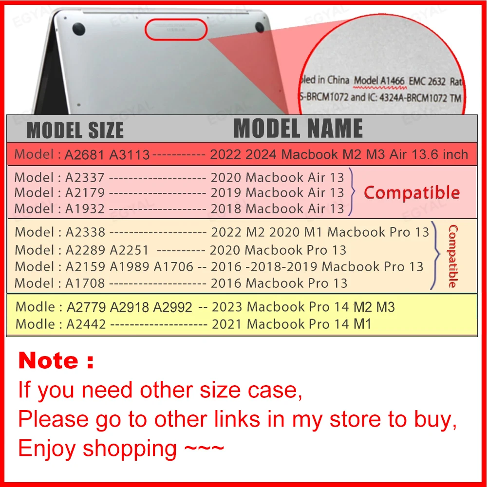 แล็ปท็อปสําหรับMacBook Air 13 กรณีM2 MacBook Pro 13 กรณี 2020 Air M1 Funda MacBook Pro 14 กรณี 2021 2024 M3 อุปกรณ์เสริม