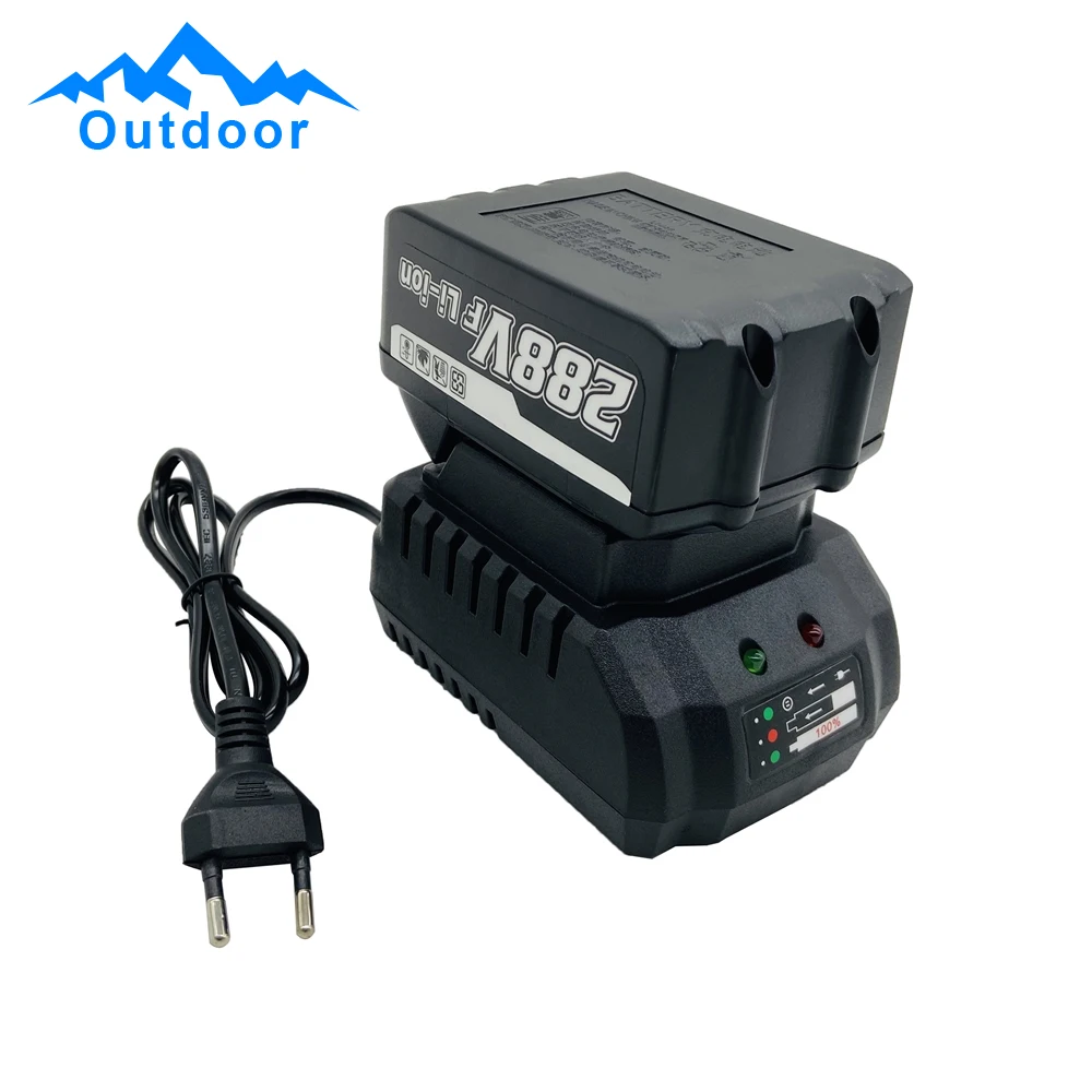 18V 21V Lithium Battery Charger Quick Charge 18V 21V Power Tool Portable Fast Charger US/UK/EU Plug for Makita BL1415 BL1815