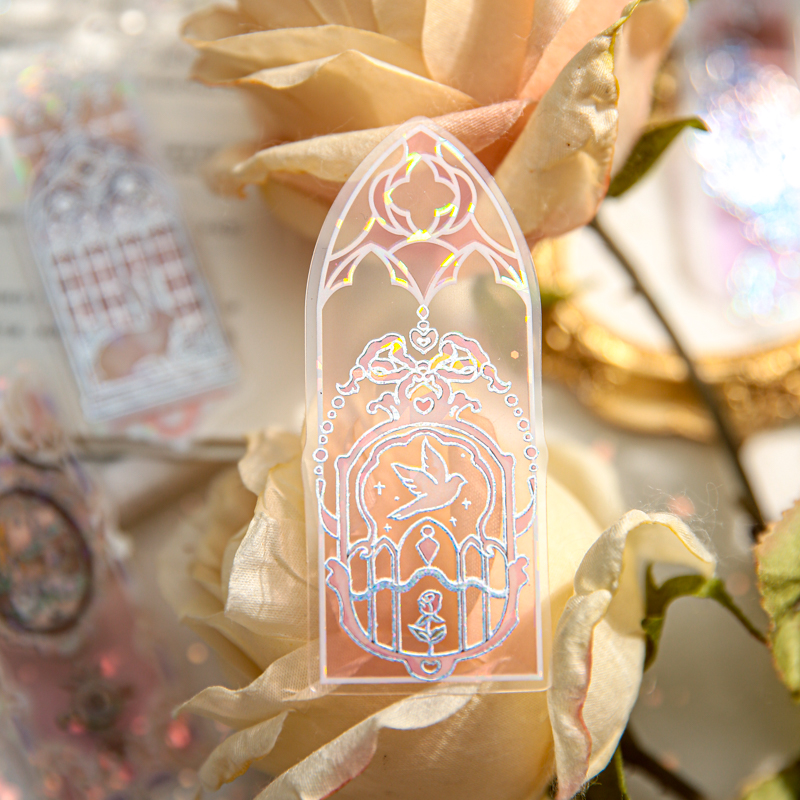 4 สไตล์ 10 ชิ้น/แพ็ค SHELL Light PVC Bookmark Streamer Dream สูงมูลค่า INS สดอ่าน Mark การ์ดตกแต่งเครื่องเขียนนักเรียน