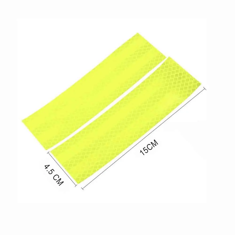 Xe Máy Phản Quang Dán Dải Phía Sau Đầu Hành Lý Hộp Ốp Lưng Thân Cây Chống Va Chạm Trang Trí Ban Đêm Cảnh Báo An Toàn Dải