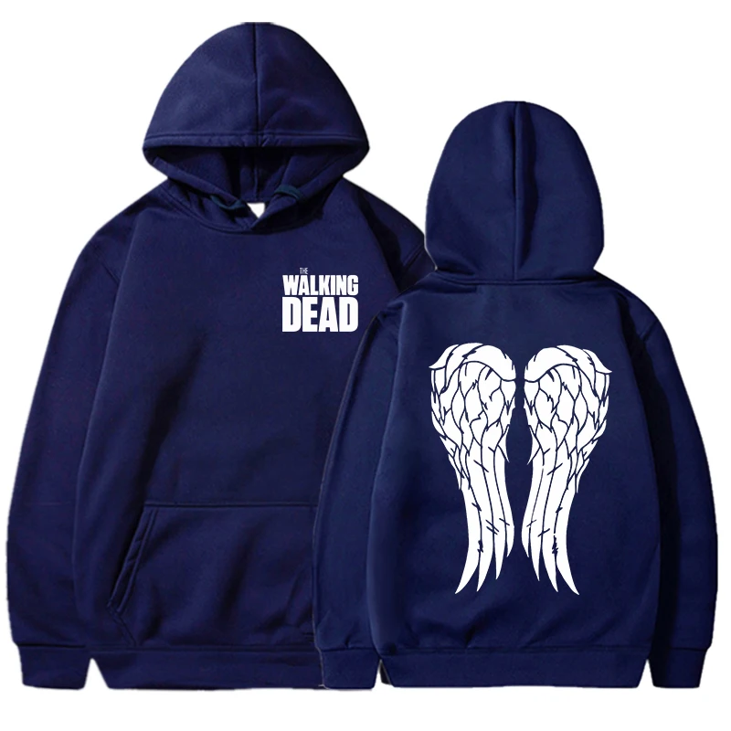 Nueva Sudadera con capucha divertida con estampado de The Walking Dead para mujer y hombre, Jersey informal, sudadera personalizada de talla grande