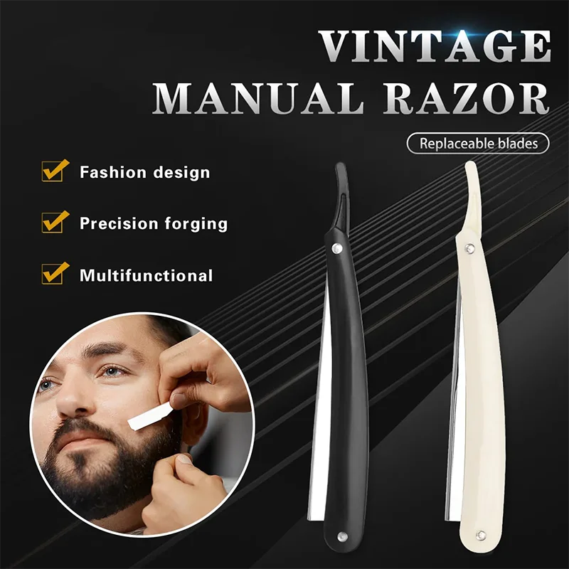 Folding Portable Manual Razor Hairdressing Accessories Hairdressing For Beginners Suitable For Women Eyebrow Razor Safety Razor