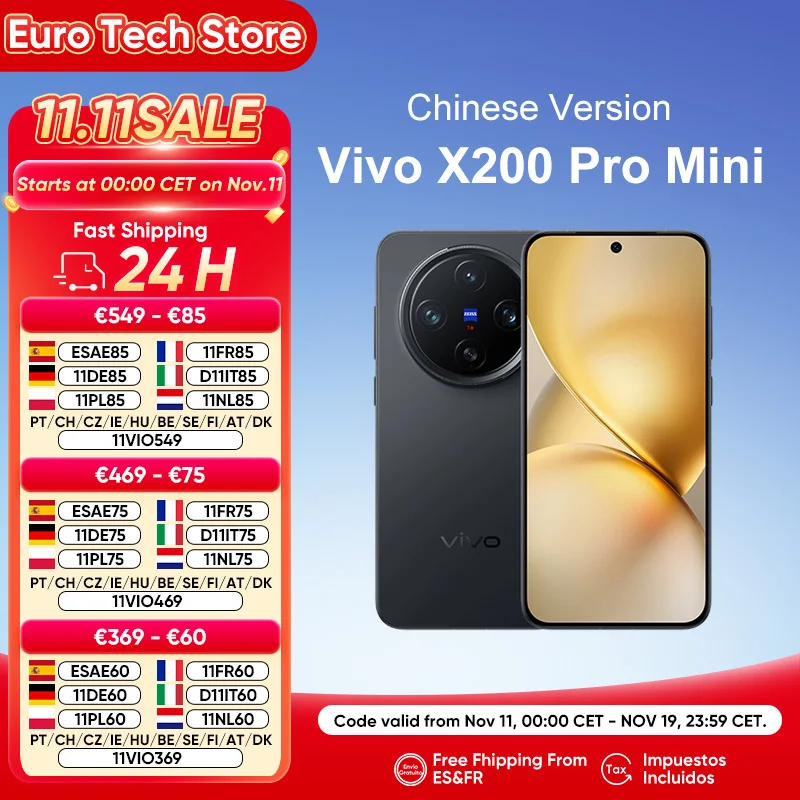 Vivo x200 pro mini origens 5 6.31 "amoled 120hz display dimensão ota 5700mah 90w 50mp câmera suporte google cn versão vivo novo