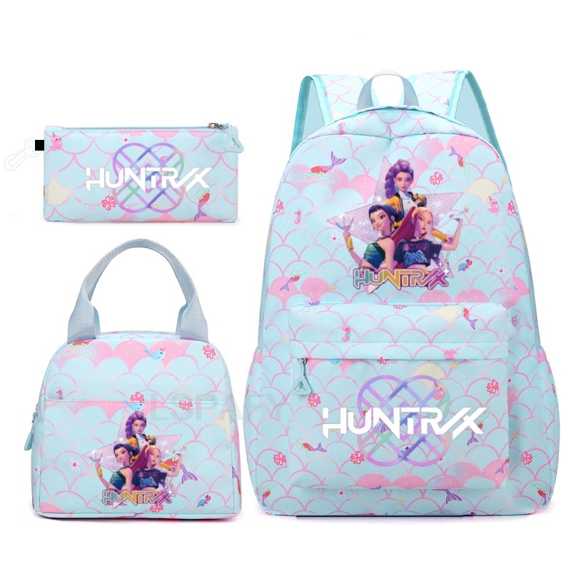 Школьный рюкзак для студентов KPop Demon Hunters, ежедневный рюкзак 2025 года, популярные рюкзаки с принтом фильмов для девочек и мальчиков, сумка для книг, модные подарки