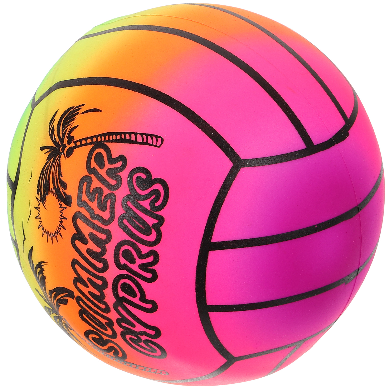 Tropische Strandbal Buiten Verdikte Regenboog Pvc Volleybal Opblaasbaar Speelgoed Voor Kinderen Binnen En Sportuitrusting Bulk