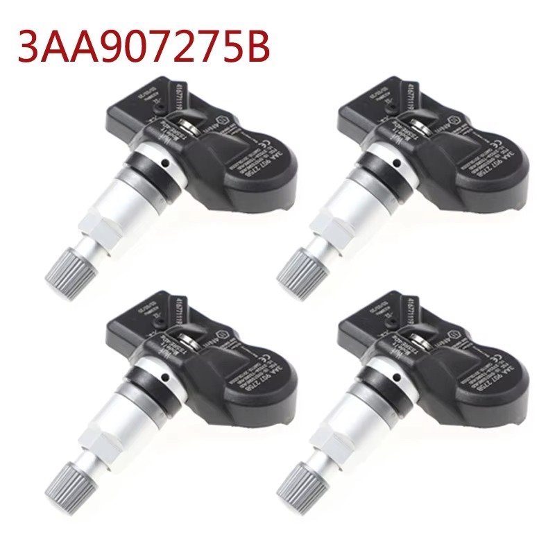 タイヤ空気圧センサー3aa907275B,4個,フォルクスワーゲンパサートCC,tpms,2008-2018用
