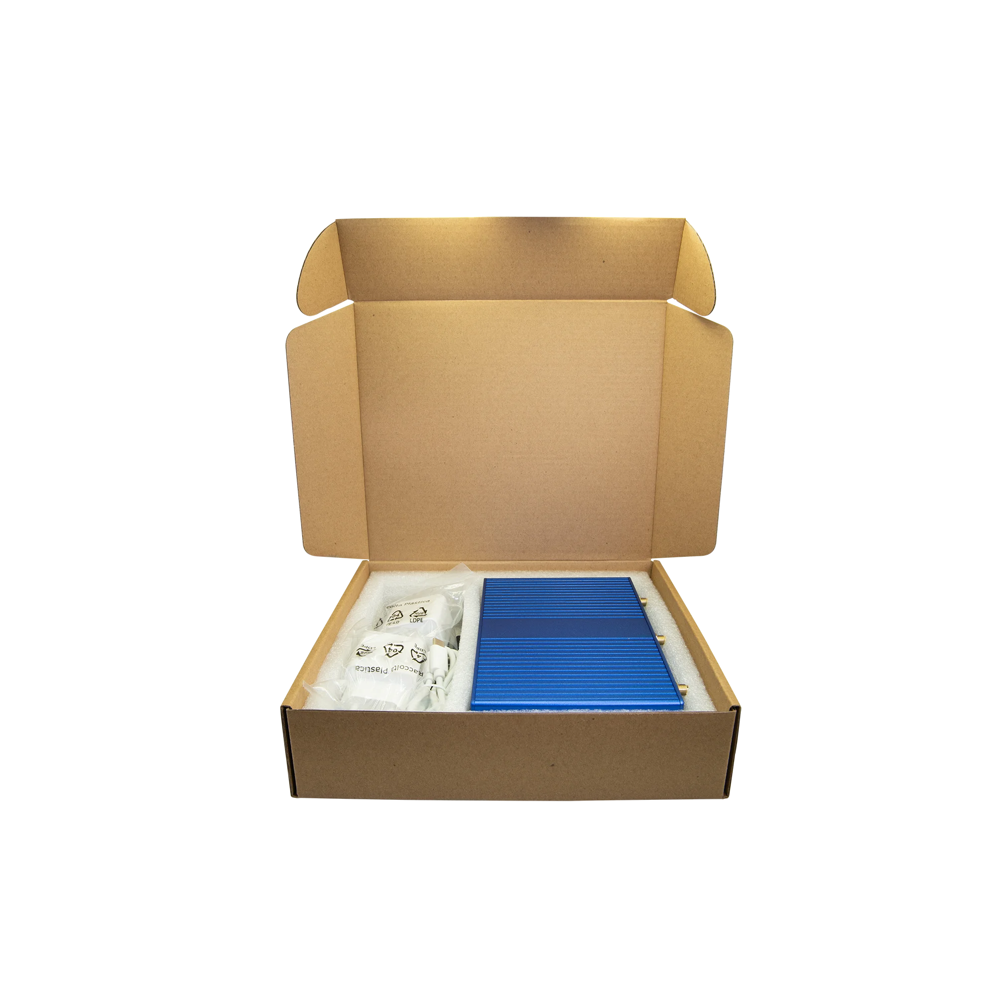 Banana Pi OpenWrt One MediaTek MT7981B 1GB DDR4 2.5GbE RJ45 e Gigabit Ethernet RJ45 256 MiB SPI NAND Roteador inteligente de código aberto
