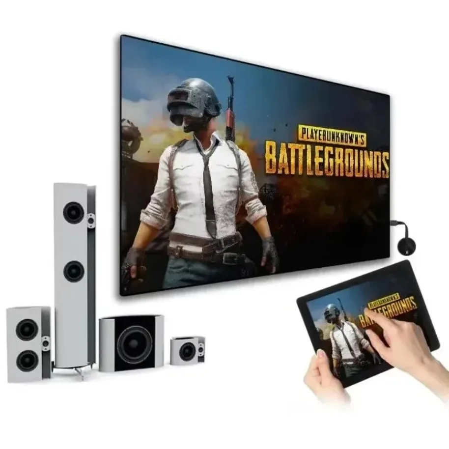 Chromecast Google inalámbrico WiFi Mirascreen Compatible con HDMI pantalla HD Dongle medios transmisión vídeo tv hogar inteligente para ios/Android