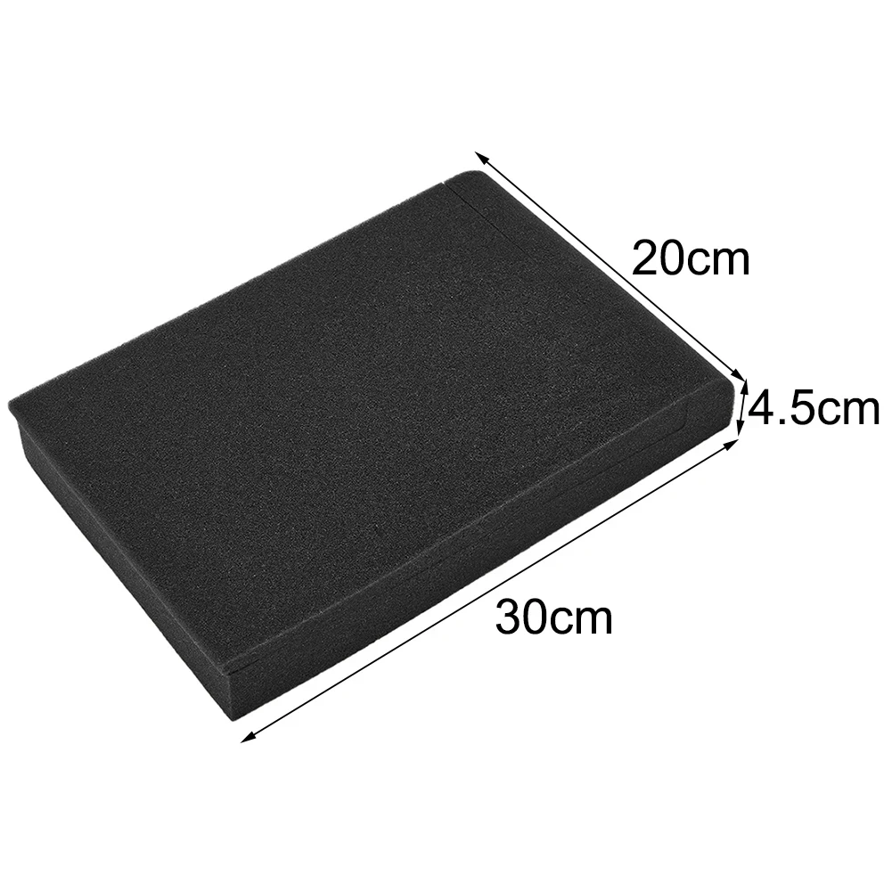 1 Set 30x20x4.5cm Sponge Studio Monitor Speaker Acoustic Isolation Foam Soundproof Isolator Pads High Density Sound Proof Panels