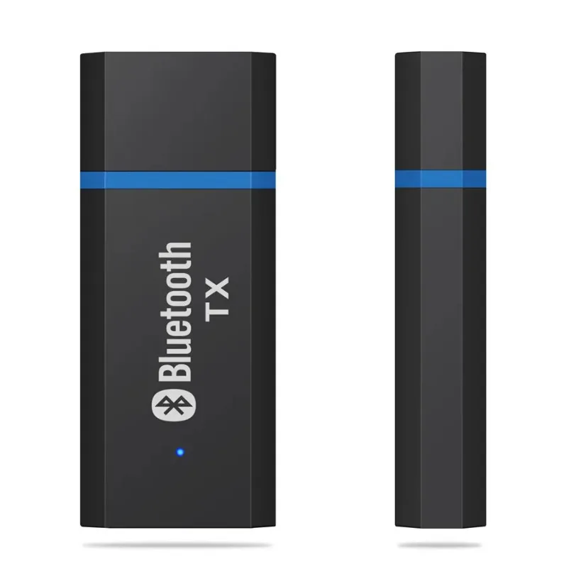 Bluetooth Transmitter 5 and EDR Audio Adapter For TV PC Headphones 3.5MM Jack AUX USB Stereo Music Wireless Adapter Plug & Play