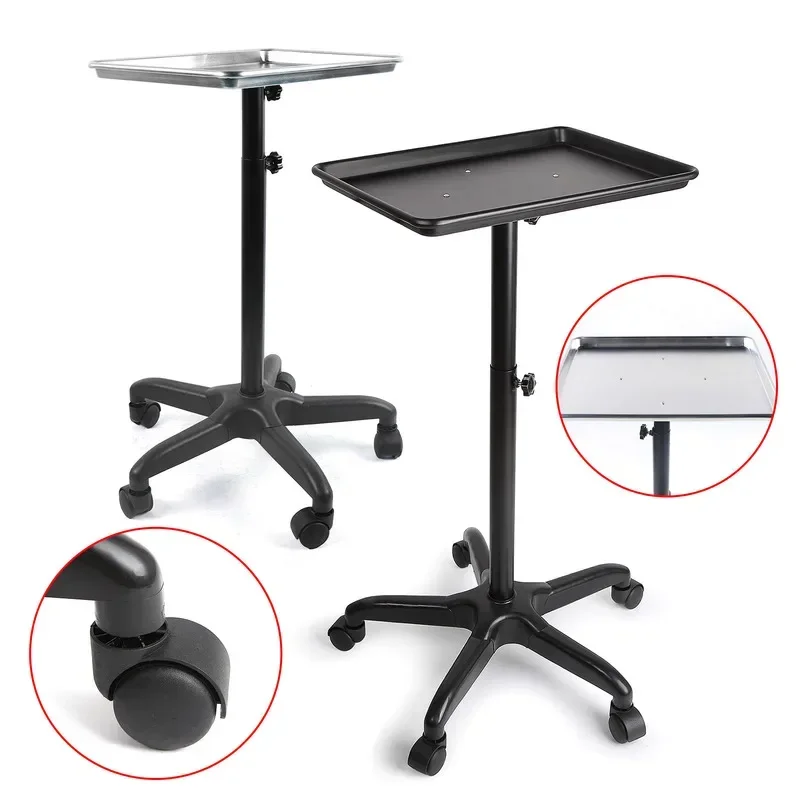 Carrello per vassoio per parrucchiere con rotelle Carrello per tatuaggi spa per salone di bellezza Carrello per attrezzature mobili Carrello con rotelle Mobili per salone di bellezza