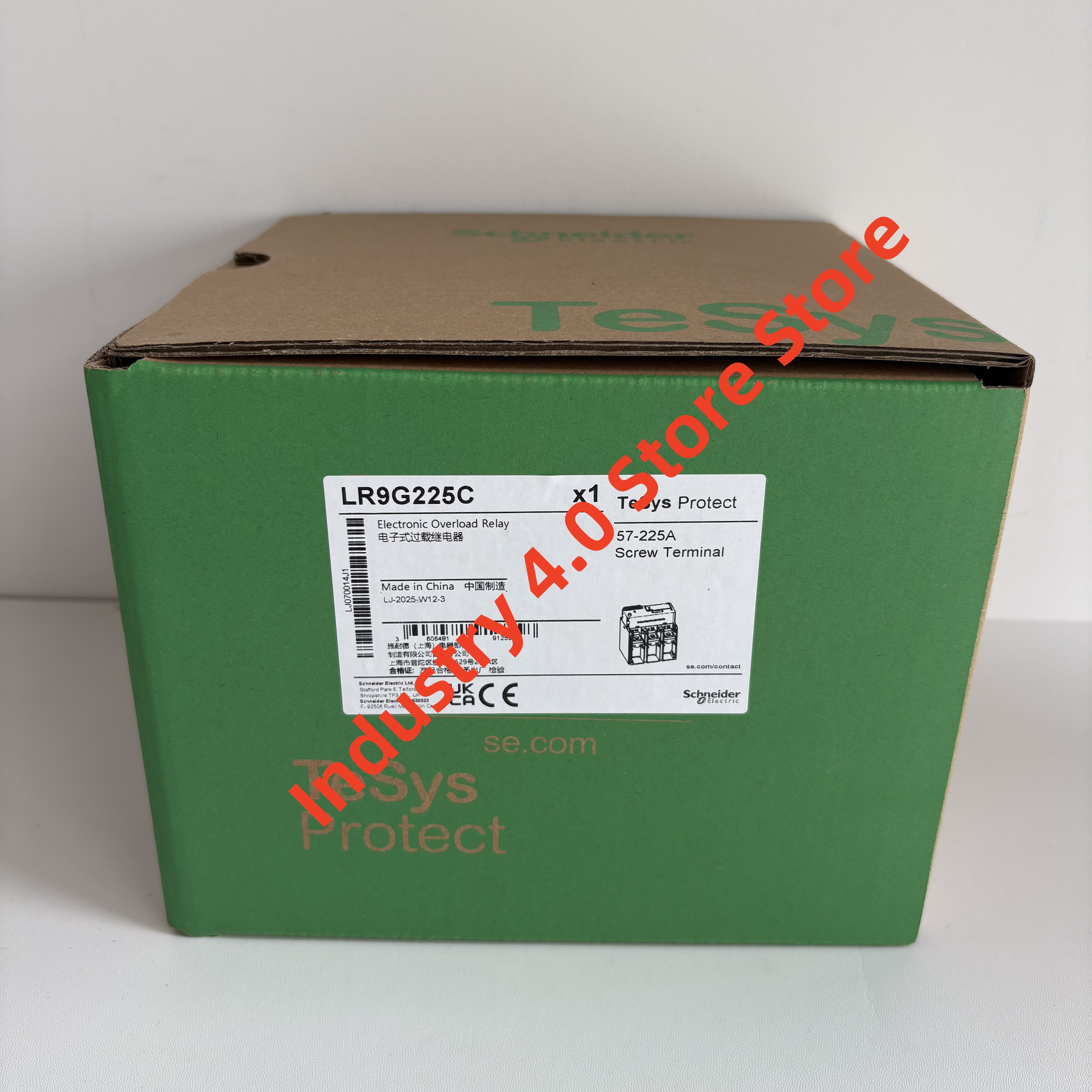 Electronic overload relay LR9G225C 57-225A new original