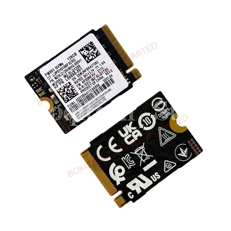 New PM991 128G SSD 2230 Volume Internal Solid State Drive PCIe PCIe 3.0x4 For Samsung Microsoft Surface Pro X Laptop 3