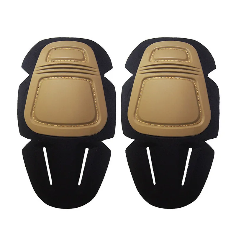 Almofada protetora tática de joelho e cotovelo para paintball airsoft uniforme de combate terno militar 2 joelheiras e 2 cotoveleiras apenas terno de caça