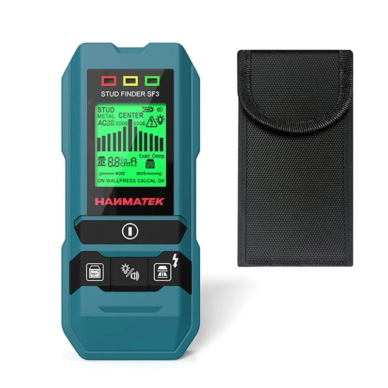HANMATEK SF3 4-in-1 Stud Finder Houten noppen Metaaldetectie Detectie van live kabel Metaalmeting Finder Wanddetector Scanner