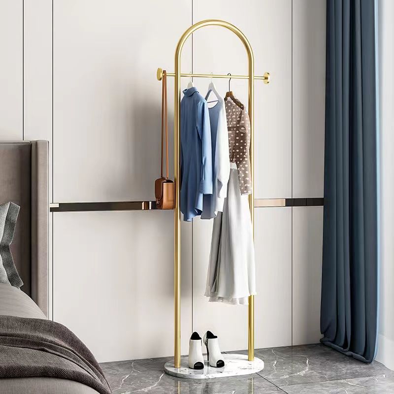 Rack de roupas de chão para quarto, não ocupa espaço, cabide moderno e simples para casa, sala de estar, cabide interno