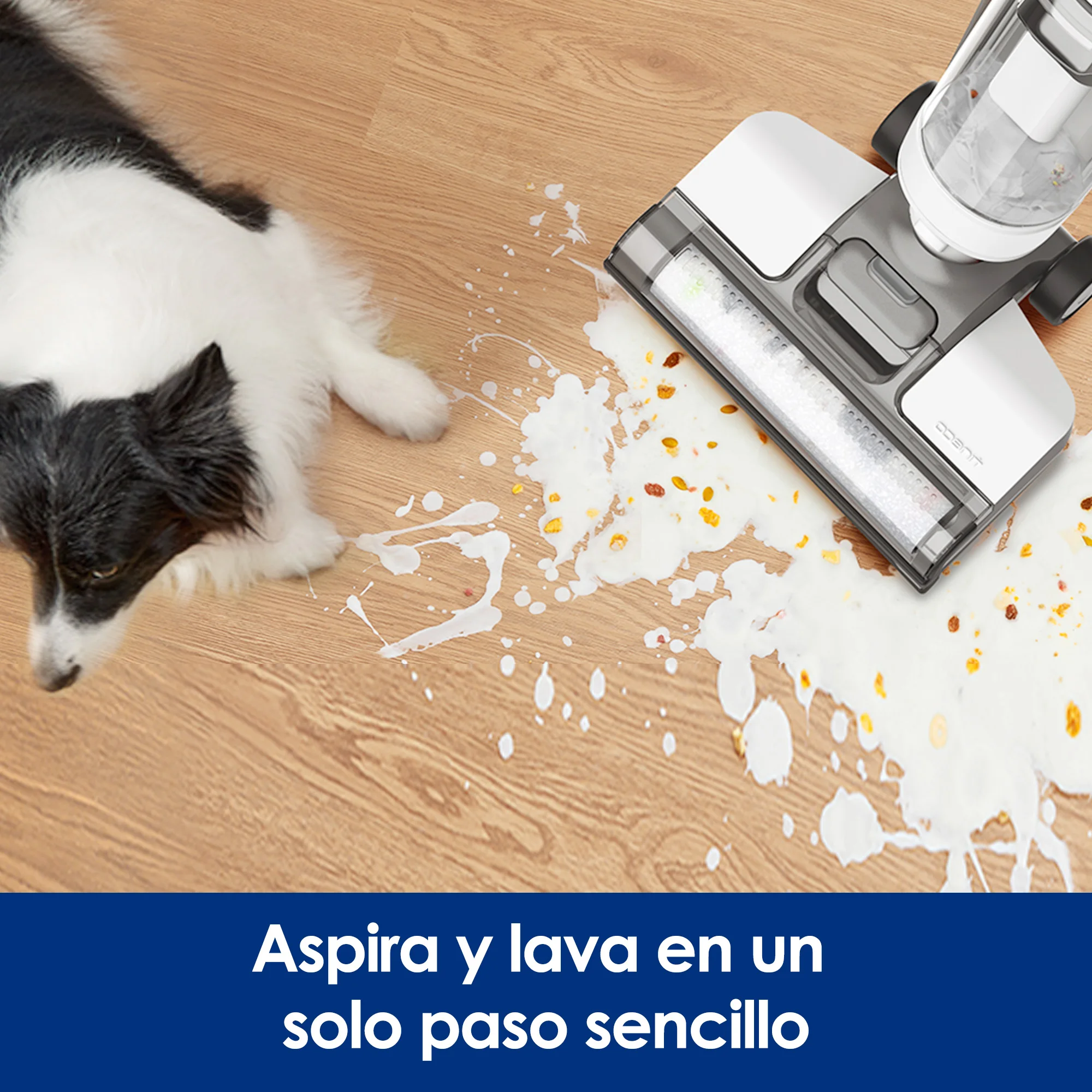 Tineco Aspiradora en seco y húmedo iFloor 3 Breeze Plus Limpiadora y fregona de Pisos inalámbrica Liviana, Limpia Tus Pisos Duros en un Solo Paso