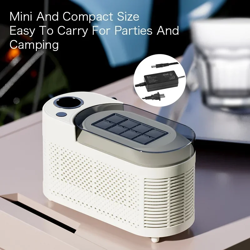 220V 110V Portable Small ice Maker Mini Home Dormitory Office Camping 12V Car Cube ice Automatic Ice Making Box ice machine
