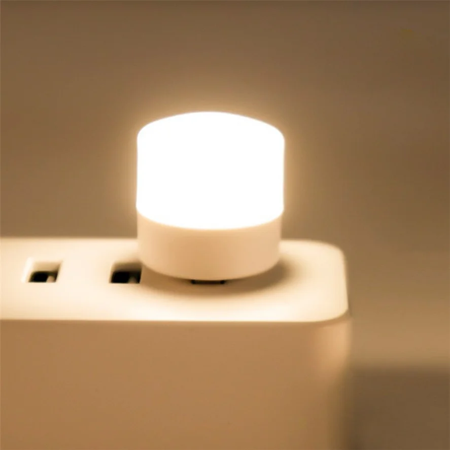 소형 USB 플러그 램프 LED 야간 조명 컴퓨터 모바일 전원 충전 미니 책 램프 LED 눈 보호 광장 독서 등