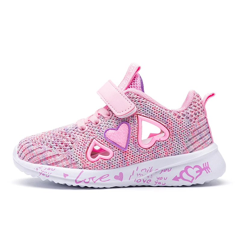 Mädchen Casual Schuhe Licht Mesh Turnschuhe Kinder Sommer Kinder Frühling Herbst Tenis Nette Sport Cartoon Weibliche Laufschuhe Socke Schuhe