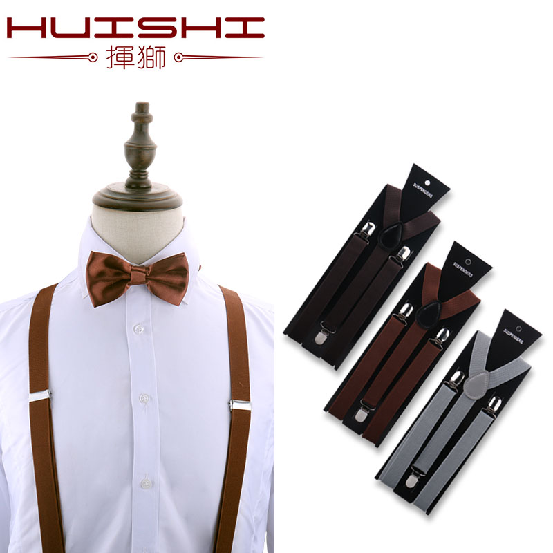 Gran oferta, conjuntos de tirantes y pajarita para hombre, mujer, niño, fiesta, boda, espalda en Y, tirantes para camisa, cinturón de mariposa, pajarita, accesorios para traje, regalo