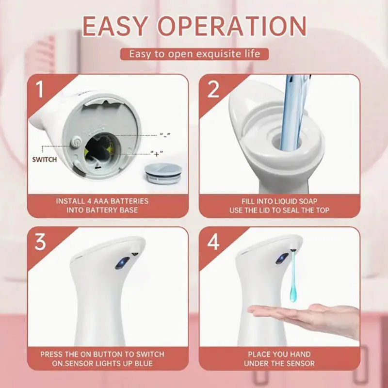 Sensor automático máquina desinfetante para as mãos prato sabão máquina de lavagem corporal shampoo inteligente distância detecção cozinha casa dispensador wc