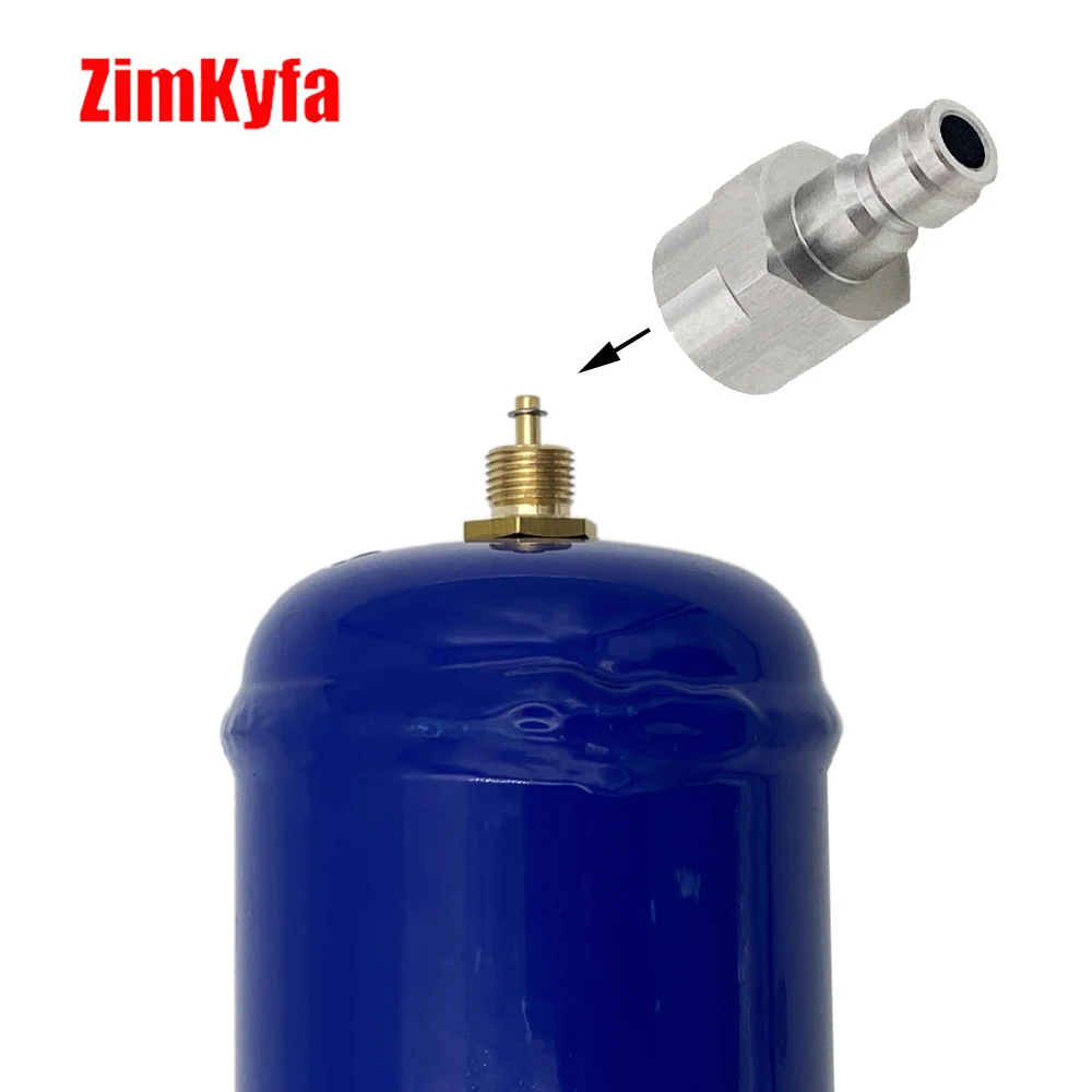 CO2 Refill Filling Adapter Converter Connect to N2O Whipped Cream Cylinder 0.95L 580g, 0.99L 615g