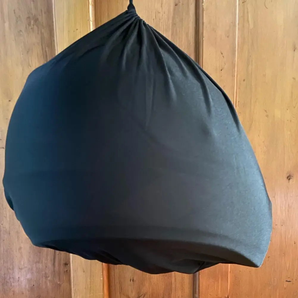 Bolsa de almacenamiento para casco, bolsa ligera para casco, resistente a la suciedad, diseño con cordón, útil bolsa protectora anticorrosión para casco