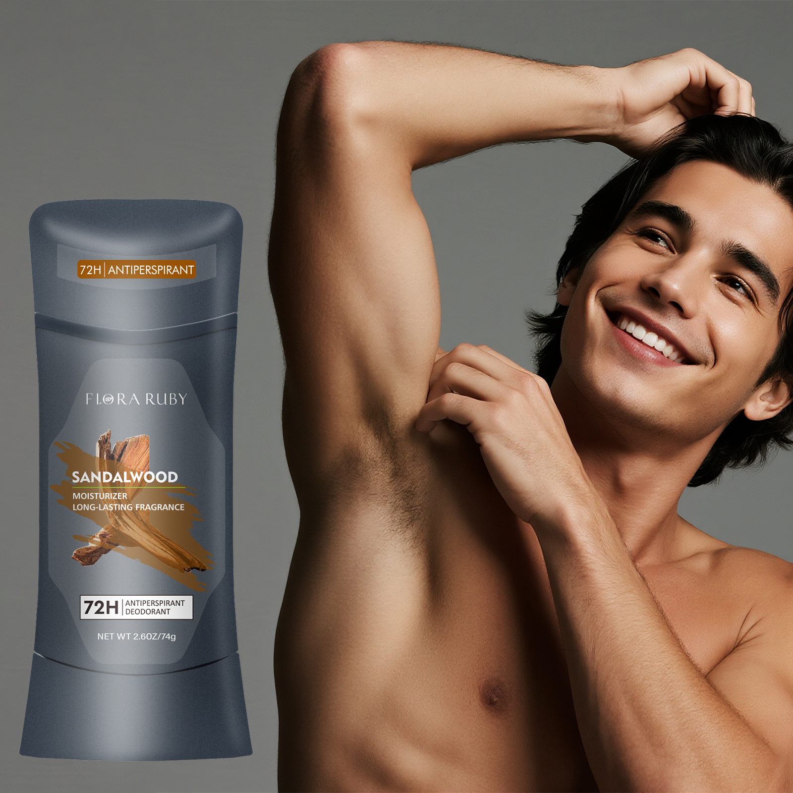 Männer Sandelholz Deodorant Stick Anti Schwitzen Halten Trocknen Anhaltenden Duft Entfernen Achselhöhle Geruch Unterarm Erfrischen Sticks Erfrischen