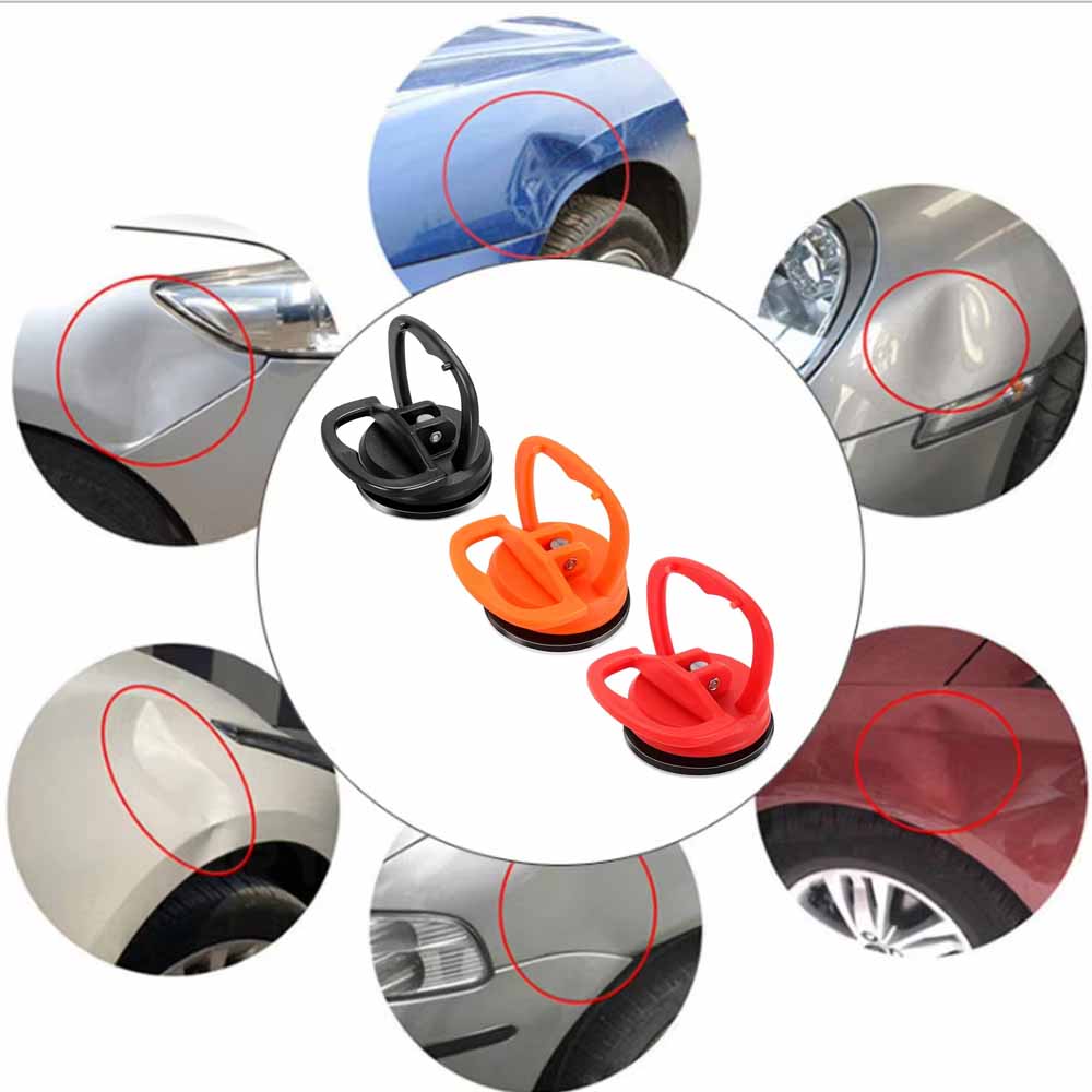 1Pcs Mini Car Dent Repair Puller Suction Cup Bodywork Panel Sucker Remover Tool Black/Orange/Red for Small Dents
