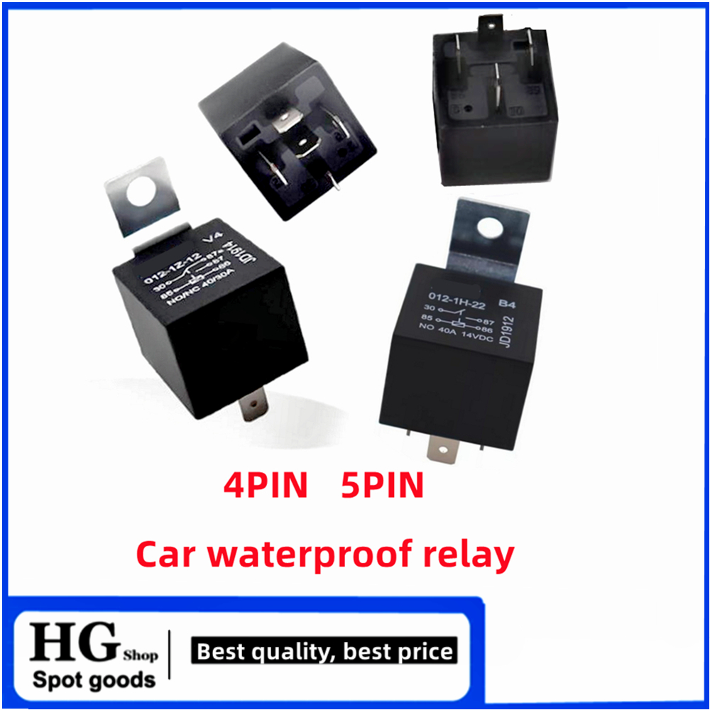 ซ็อกเก็ตควบคุมด้วยรีโมทคอนโทรลรถยนต์ JD2914 JD2912 JD1914 JD1912 12V 24V 5PIN 4Pin สำหรับรถยนต์รถบรรทุกรถตู้รถจักรยานยนต์เรือ