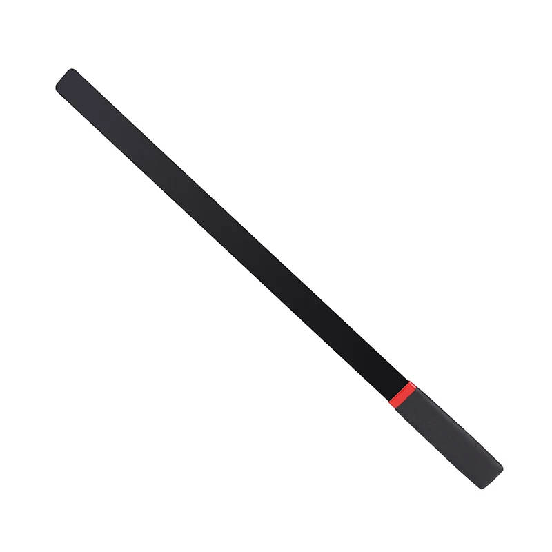 PC วัสดุ 2.5 ซม.กว้าง Ferule 50 ซม.ยาวตรงแส้ขี่ Crop Flogger ฝาครอบด้ามจับ Paddle Slapper สําหรับม้าการฝึกอบรม