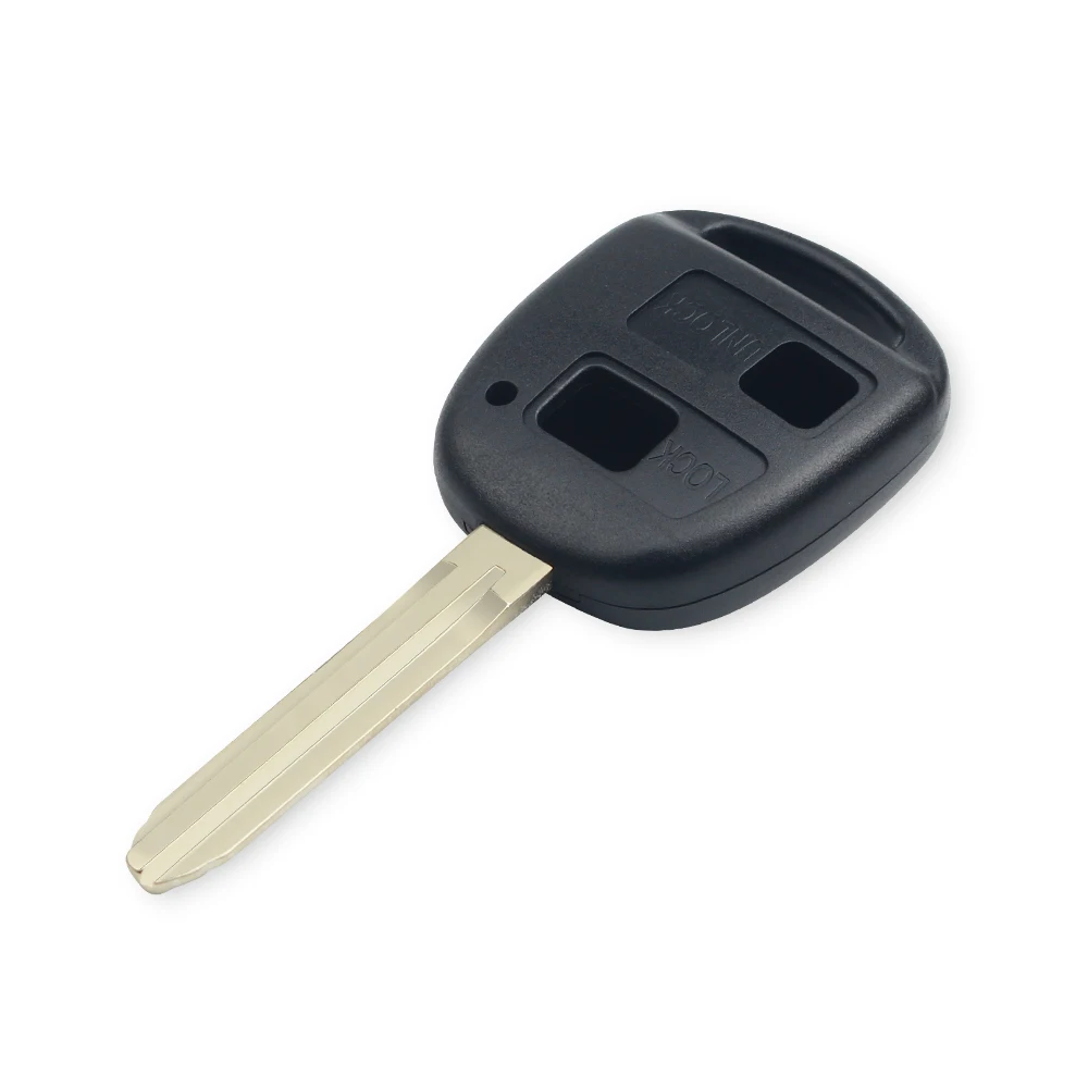 KEYYOU 2/3 Buttons Remote Key Shell Case Fob TOY43 For Toyota Corolla Camry Yaris Land Cruiser Avensis Prado 120 RAV4 Kluger