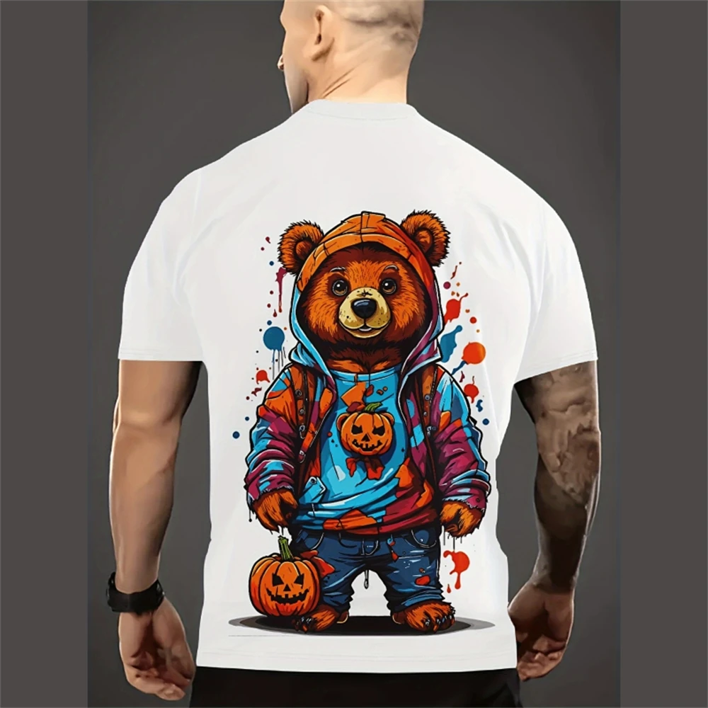 面白い漫画メンズ Tシャツ 3d プリント半袖マイクロ弾性ブレスストリート夏カジュアル特大 Tシャツ男性服