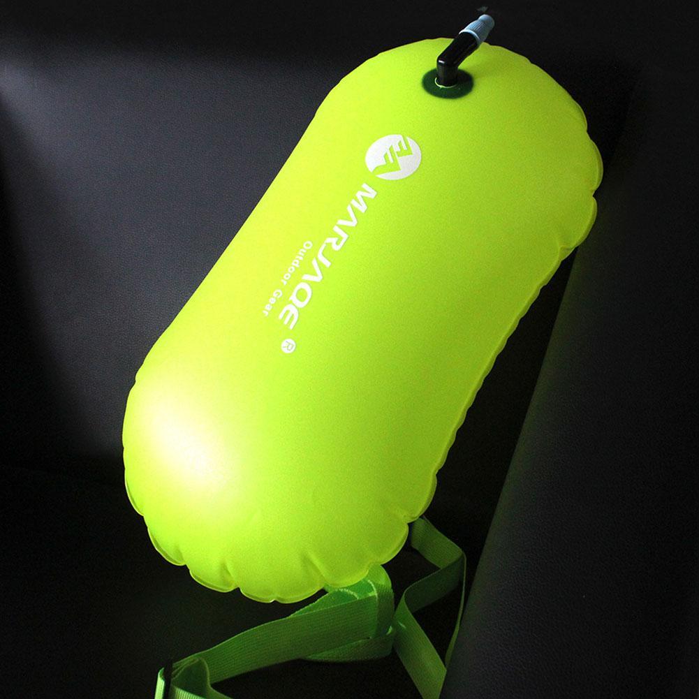 1pc Diving Drifting Package Thickened Swimming Float Bag Buoy Anti Drowning Float Ball Swimming Bag Water Sport Safety Bags PVC