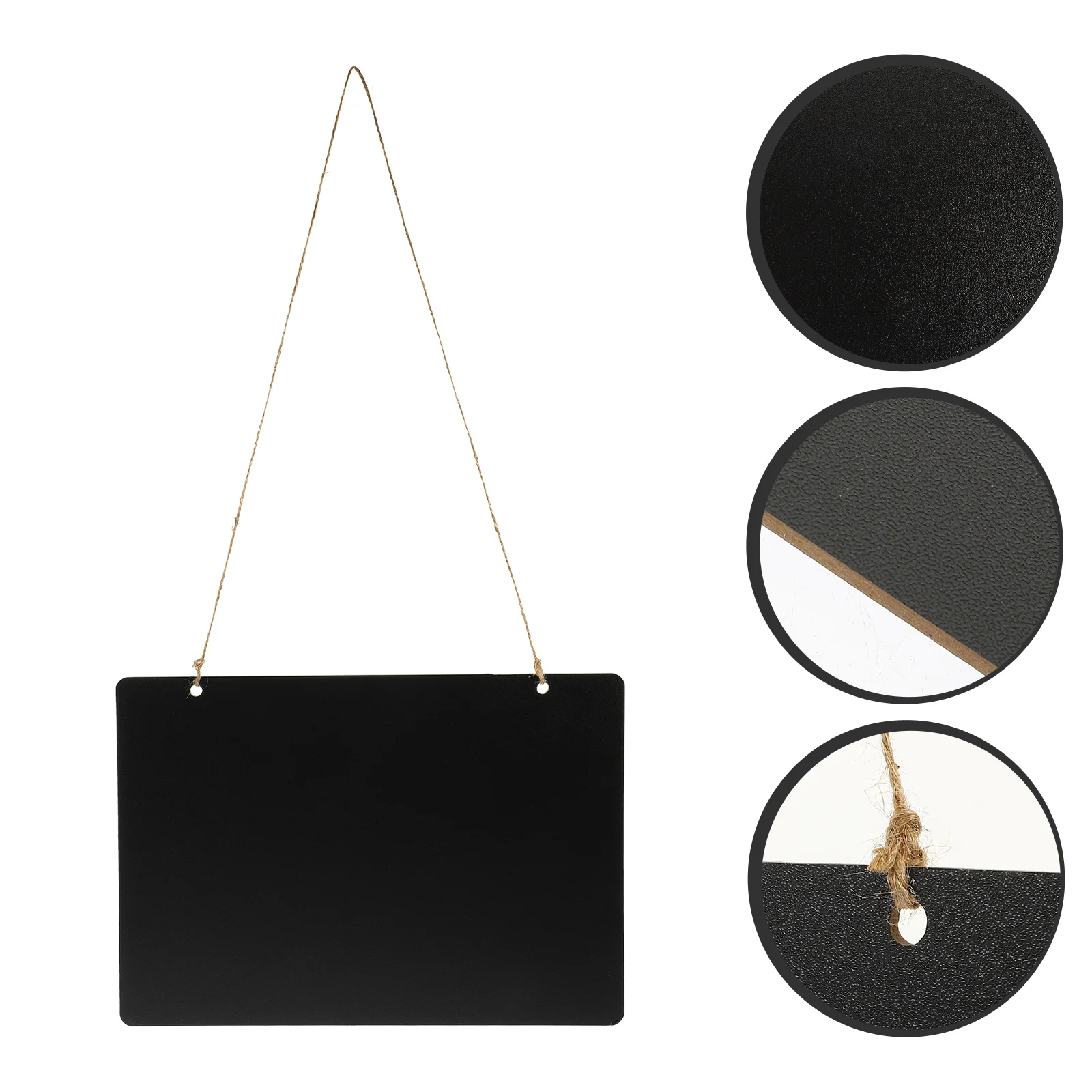 Double Sided Memo Board Density Board Chalkboard Sign Wall Hanging Chalkboard Hanging Chalkboard Sign Door Message Board