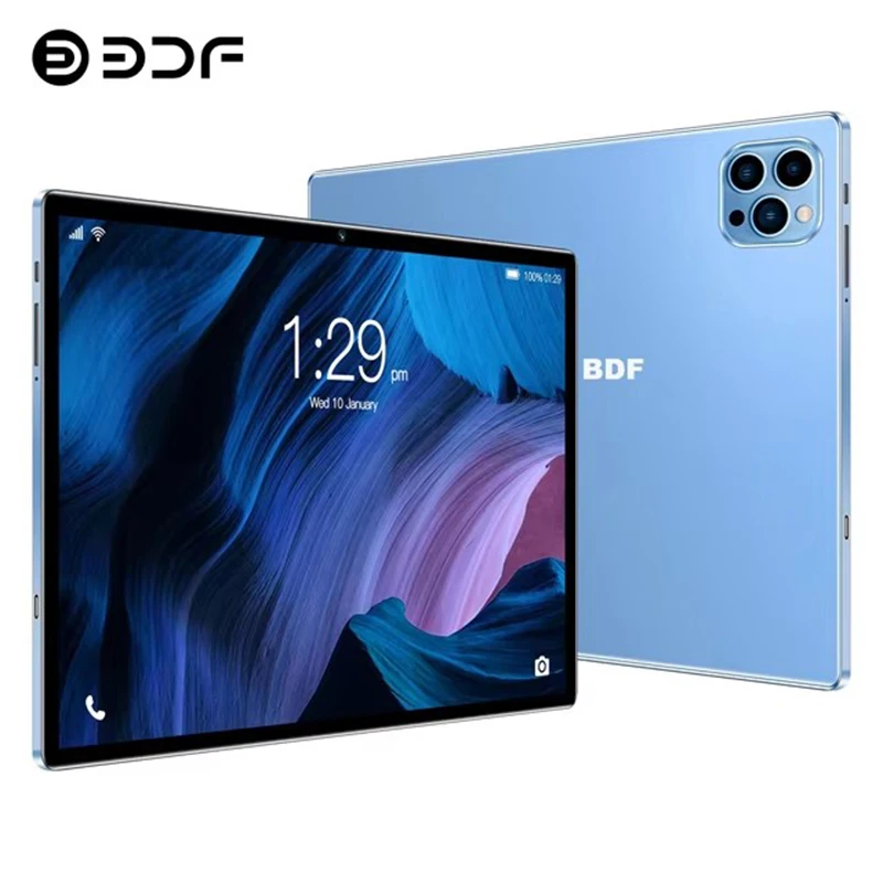 2025แท็บเล็ต PC ใหม่แท็บเล็ตขนาด10.1นิ้ว4G LTE Android 13โทรศัพท์8GB RAM 256GB ROM dual GPS Bluetooth WiFi Google