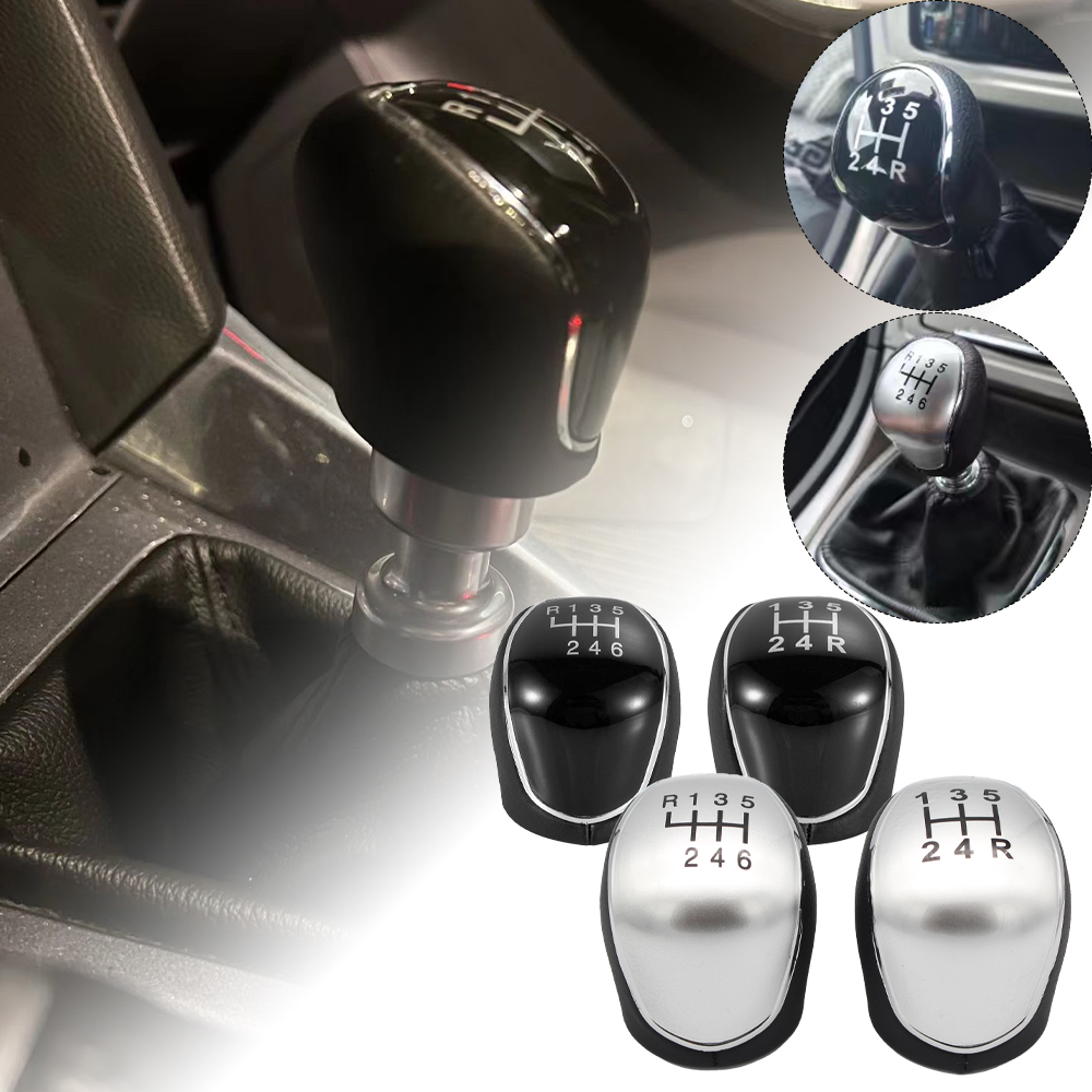 5/6 Speed Pookknop voor Ford Mondeo 4 Mk4 Focus S-Max C-Max Kuga Galaxy lederen Versnellingshendel Arm Headball Auto Accessorie