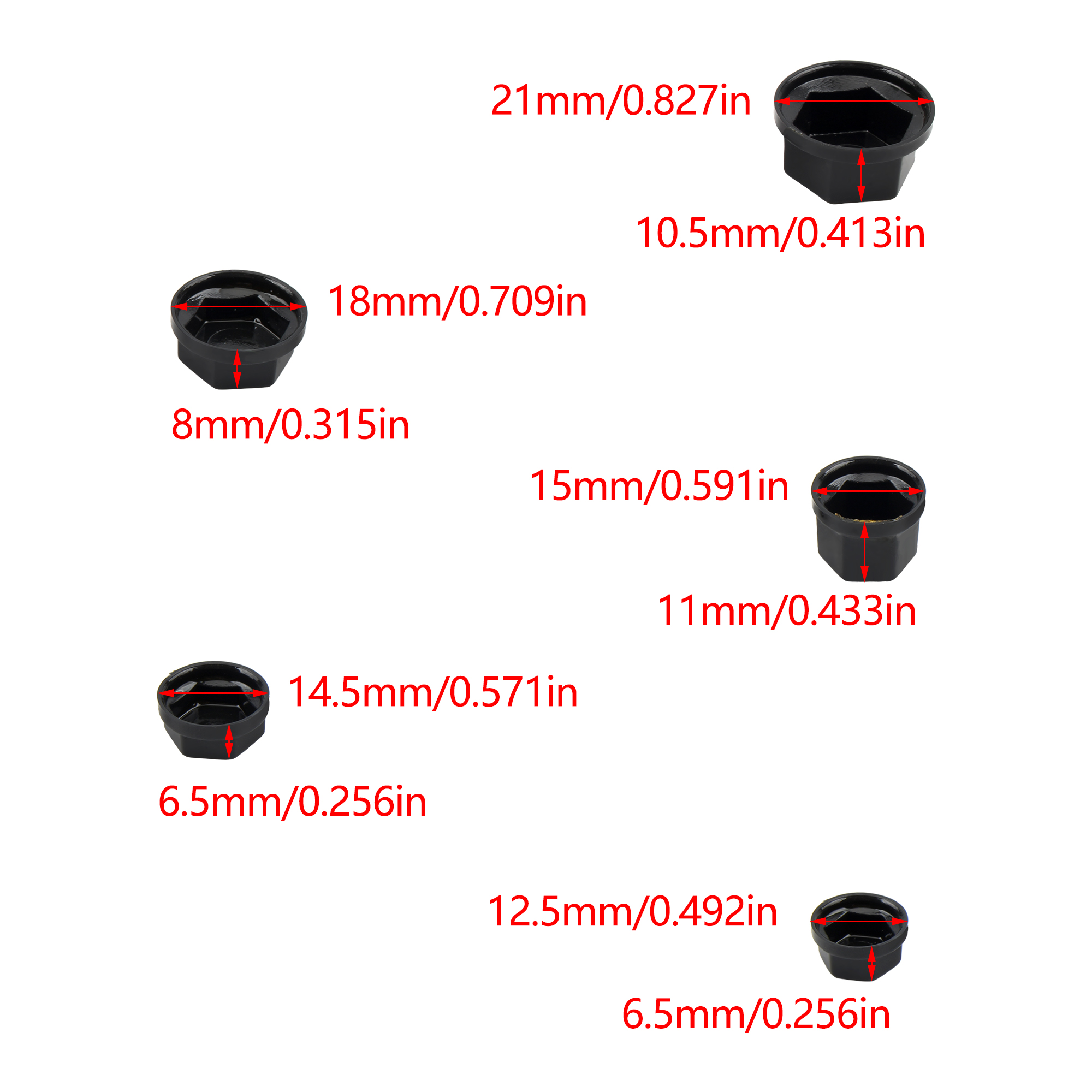 30 teile/satz Motorrad Zubehör Mutter Schraube Kappe Abdeckung Kopf Körper Dekorative Motor Mutter Bolzen Kappe Motocross Geändert Teile Großhandel