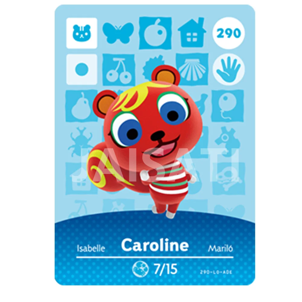 Rfid Nfc Tag Amxxbo Leaf Animal Crossing Lock Card per ACNH New Horizons NS Switch WIIU Card Nfc Tag Card Set Carte