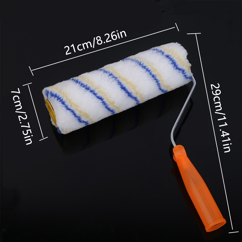 Farbrollerpinsel für die Haushaltsdekoration, Latex-Farbrollerpinsel für Wandwerkzeuge